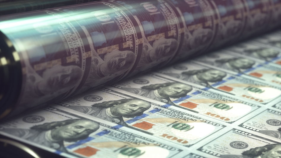 Printing US Dollar Bills